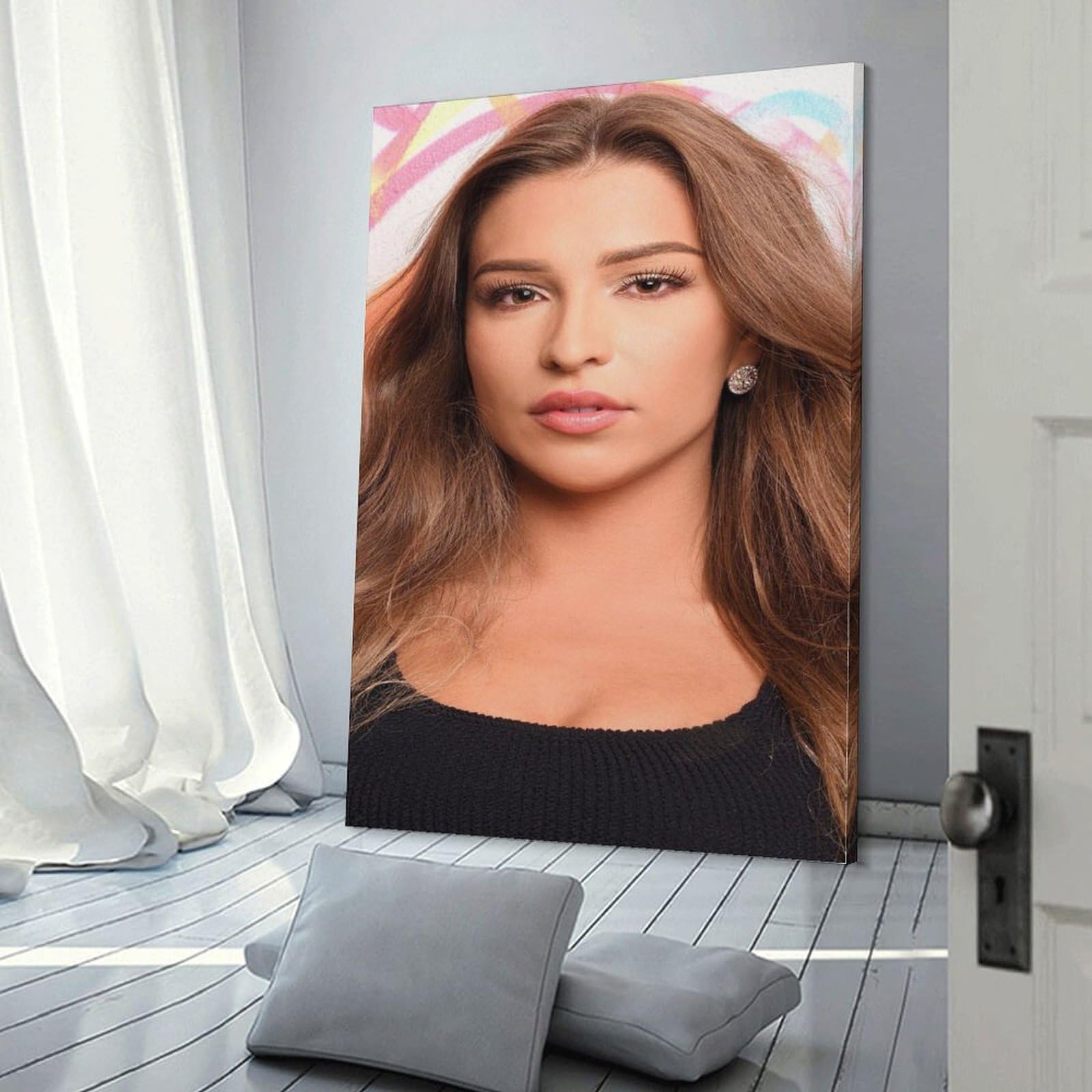 Amazon.co.jp: 映画スター ザラ マクダーモット ポスター 1 キャンバス